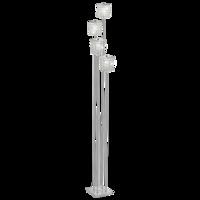 85335 pyton 4 light crystal floor lamp