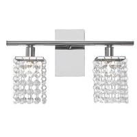 85332 Pyton 2 Light Crystal Wall Light