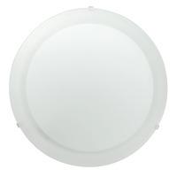 86081 albedo 1 light satin glass flush lamp