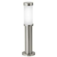 86248 Konya Modern Outdoor Steel Pedestal Lamp In Nickel