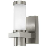 86385 Konya Modern Outdoor Steel Wall Light In Nickel