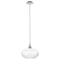 87059 brenda 1 light white ceiling pendant