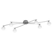 87591 Lucia 6 Light Flush Ceiling Lamp