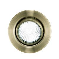 87380 Einbauspot GU10 Bronze Recessed Light 3 Unit Set