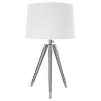 88CM UNIQUE TABLE LAMP W CREAM SHADE