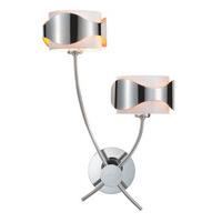 88468 Freeride 2 Light Wall Light in Chrome