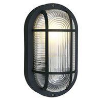 88802 anola outdoor black plastic wallceiling light