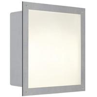 88009 Zimba Outdoor Square Recessed Lamp In Silver