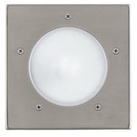 88063 Riga 3 Outdoor Square Recessed Stainless Steel Light