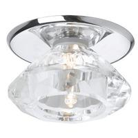 88966 Luxy 1 Light Crystal Recessed Light