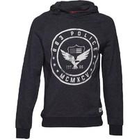 883 Police Mens Roan Hoody Marl Navy