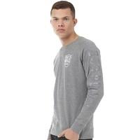 883 police mens alma sweatshirt marl grey