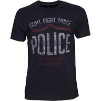 883 police mens nacho t shirt navy