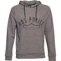 883 police mens bara hoody marl grey