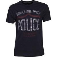 883 Police Mens Nacho T-Shirt Navy