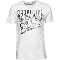 883 police mens explore t shirt white