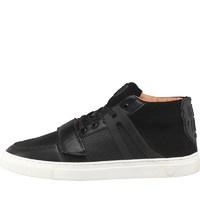 883 Police Mens Trans Trainers Black