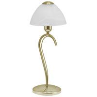 89829 Milea 1 Light Table Lamp In Satin Brass