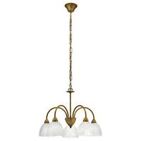 89897 Dionis 5 Light Chandelier In A Rust Finish