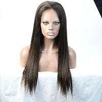 8A Grade 100% Human Hair Silky Straight Glueless Full lace Wig/ Lace Front Wig