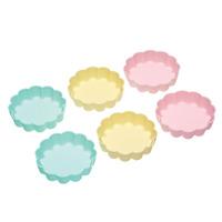8cm Sweetly Does It Pack Of 6 Silicone Mini Tart Cases