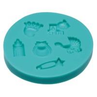 8cm Sweetly Does It Baby Silicone Fondant Mould