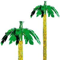 8ft Palm Tree Hanging Foil Party Decoration