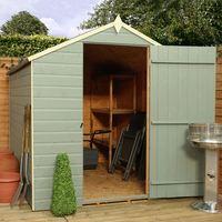8ft x 6ft Ultra Value Tongue and Groove Apex Garden Shed | Waltons
