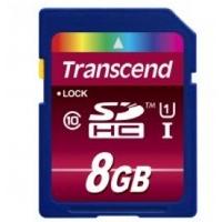 8GB Secure Digital High-Capacity Class 10 UHS-I Flash Card TS8GSDHC10U1