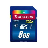 8GB Transcend SDHC Class 10 UHS-I 300x (Premium)