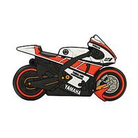 8GB motorcycle rubber USB2.0 flash drive disk