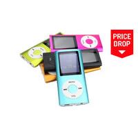 8GB MP4 Player and Earphones - 5 Colours