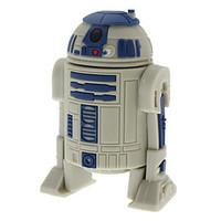 8GB R2-D2 Robot High-speed USB 2.0 Flash Pen Drive Gray