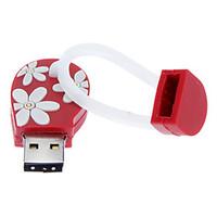 8GB Soft Rubber Flip-flops USB Flash Drive