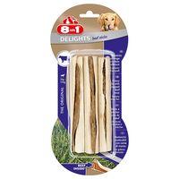 8in1 delights chew sticks beef 75g 3 sticks