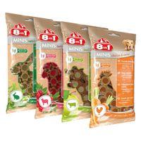 8in1 Minis Mixed Pack 4 x 100g - 4 Varieties