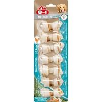 8in1 Dog Dental Delights Rawhide Bones Xsml 7pack (Pack of 6)