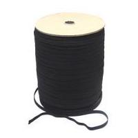 8mm flat value elastic black