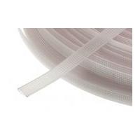 8mm hemline uncovered polyester boning white