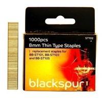 8mm Pack Of 1000 Thin Staples