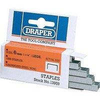 8mm Box Of 1000 Draper Staples