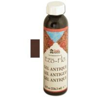 8oz Dark Brown Eco Leather Antique Gel