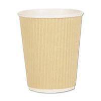 8oz Insulated Cup for Hot and Cold Drinks Unbleached (Pack of 500 Cups)
