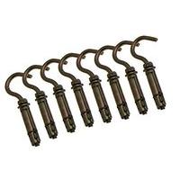 8pc 6mm Open Hook Bolts