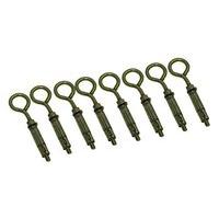 8pc 6mm Closed Hook Bolts