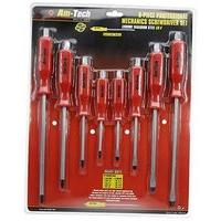 8pc Mechanics Screwdriver Set - Pro