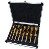 8pc 12 titanium blacksmiths drill bit set