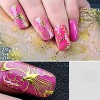 8pcs 3D Full Nail Paste Gemstones With Adhesive Directly Posted Nail Paste Nail Sticker Decals