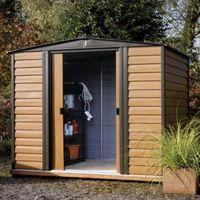 8X6 Woodvale Apex Metal Shed