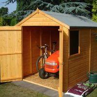 8X6 Warwick Apex Shiplap Wooden Shed